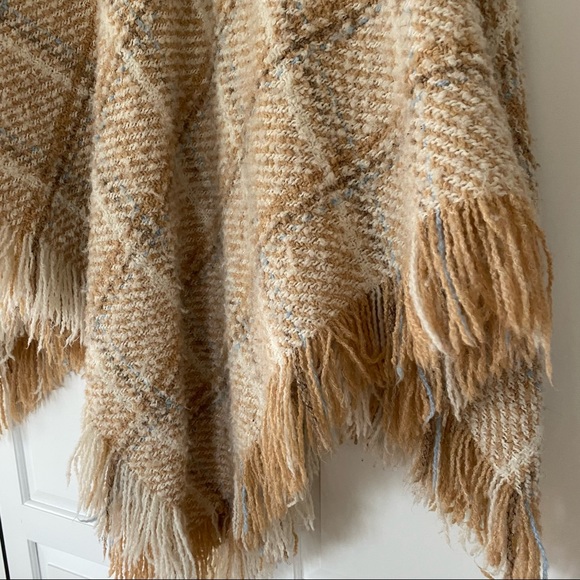 Made in Ireland Wool Boyne Valley Weavers Sweater Shawl - Picture 3 of 8